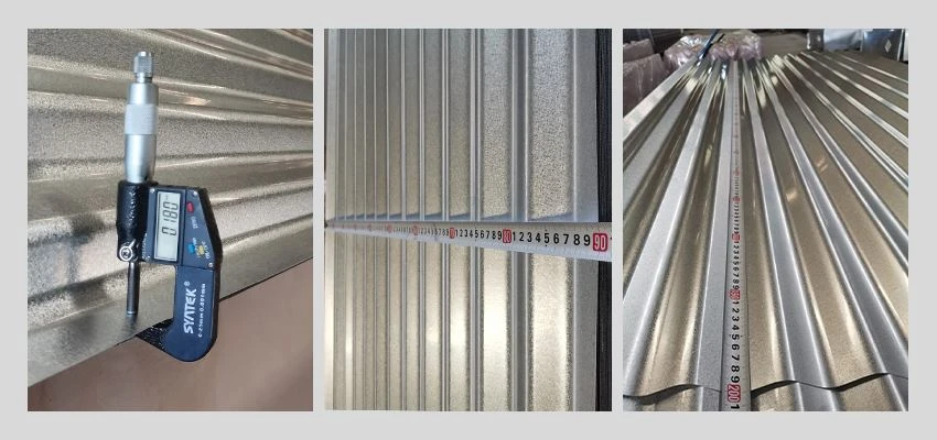 quality control galvalume corrugated sheet