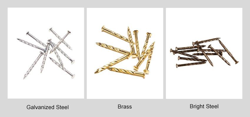 Screw Shank Nails types