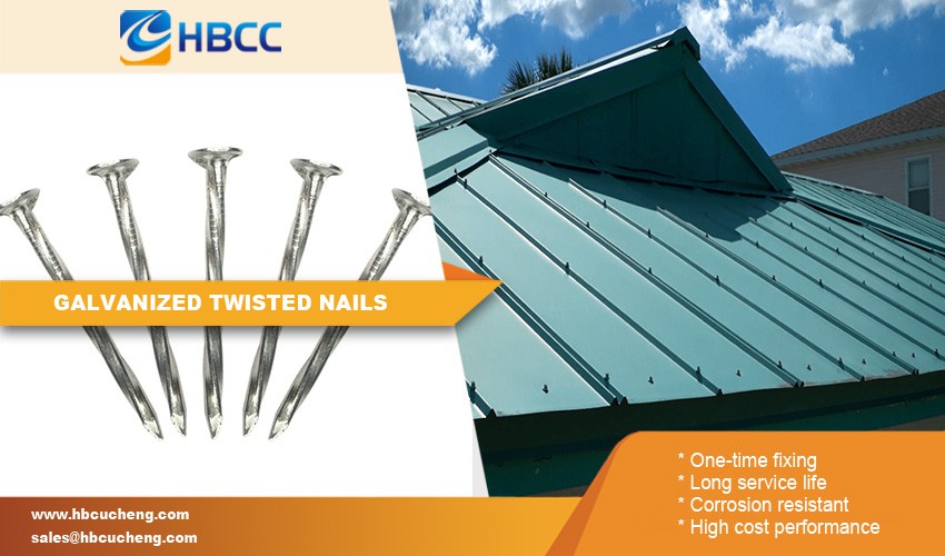 galvanized twisted nails advantage