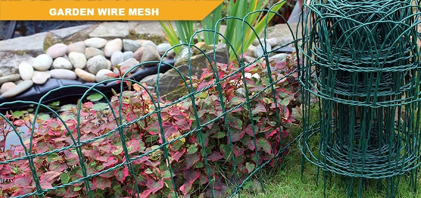 Wire Garden Border Edging Fence