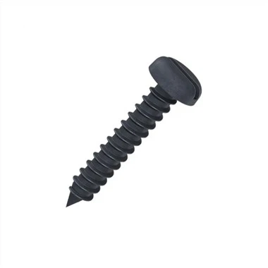 Musta piluga pannipeaga isekeermestavad kruvid