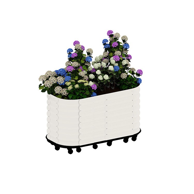 Tsingitud terasest aiapeenar